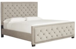 Bellvern Exclusive 3 Piece Upholstered Bed – Queen
