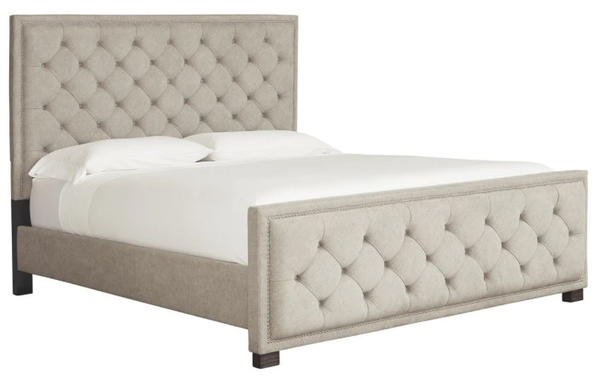 Bellvern Exclusive 3 Piece Upholstered Bed – Queen