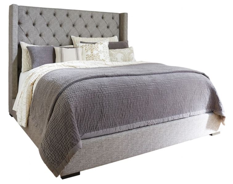 Sorinella Exclusive 3 Piece Upholstered Bed – Queen